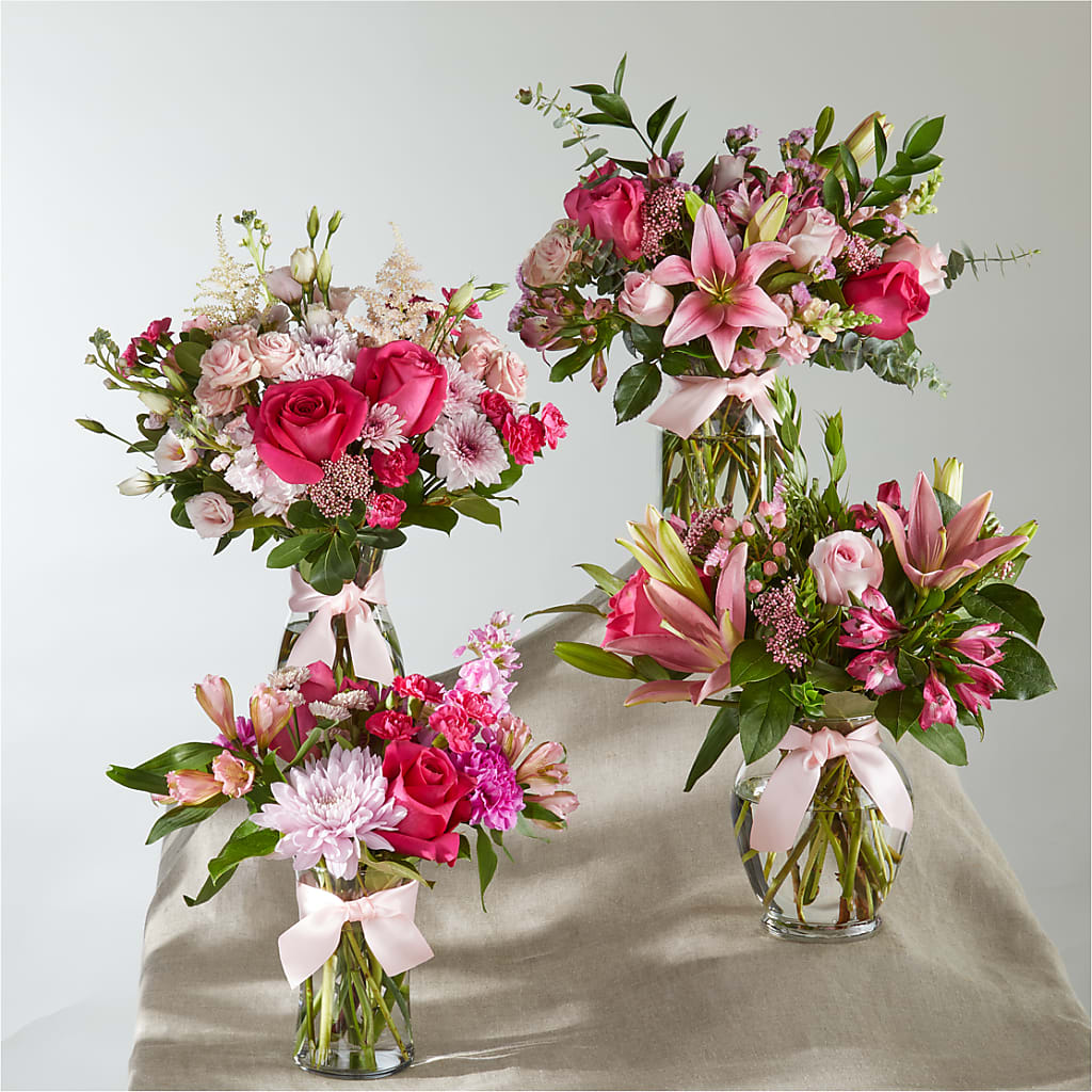 Pink Ribbon - A Florist Original – HUTCHINSON'S FLOWERS INC, Sykesville MD