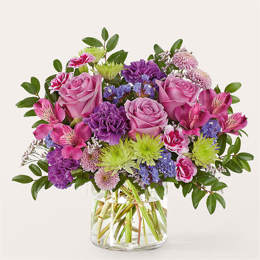 Glass Half Full Bouquet – HUTCHINSON'S FLOWERS INC, Sykesville MD