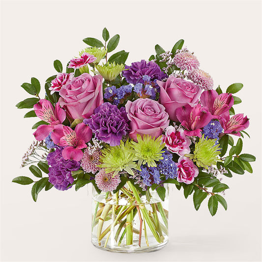 Glass Half Full Bouquet – HUTCHINSON'S FLOWERS INC, Sykesville MD