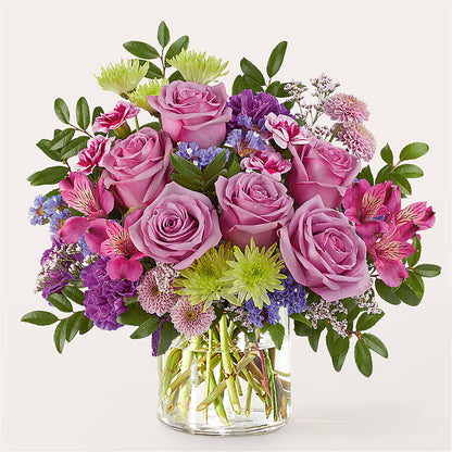Glass Half Full Bouquet – HUTCHINSON'S FLOWERS INC, Sykesville MD