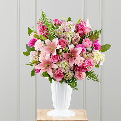Never-Ending Love Arrangement – HUTCHINSON'S FLOWERS INC, Sykesville MD