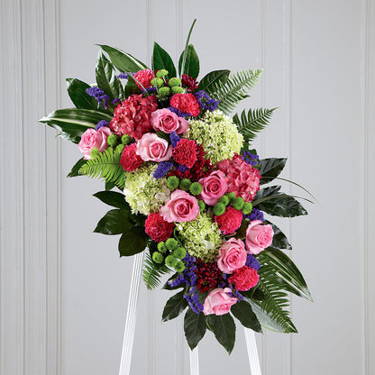 Refreshing Mix Standing Spray – HUTCHINSON'S FLOWERS INC, Sykesville MD