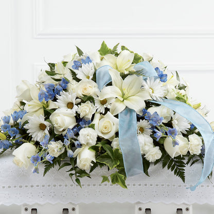 Tender Treasure Casket Spray – HUTCHINSON'S FLOWERS INC, Sykesville MD