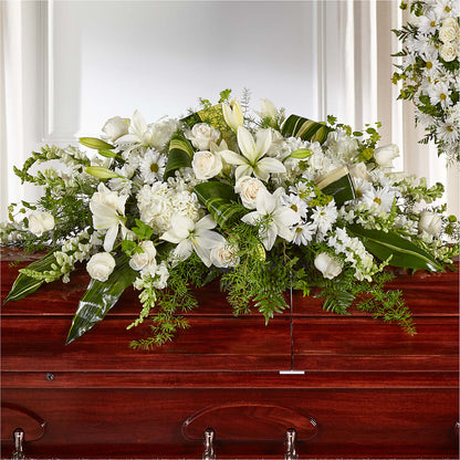 Abundance Casket Spray – HUTCHINSON'S FLOWERS INC, Sykesville MD