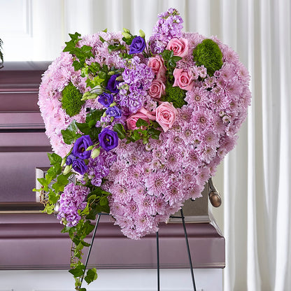 Treasured Love Standing Heart – HUTCHINSON'S FLOWERS INC, Sykesville MD
