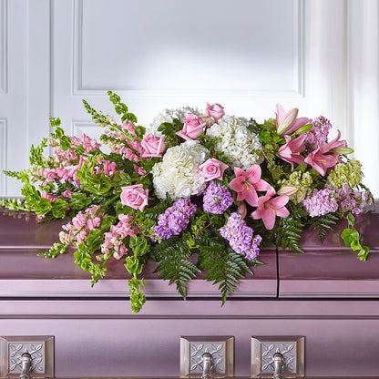 Life's Gratitude Casket Spray – HUTCHINSON'S FLOWERS INC, Sykesville MD