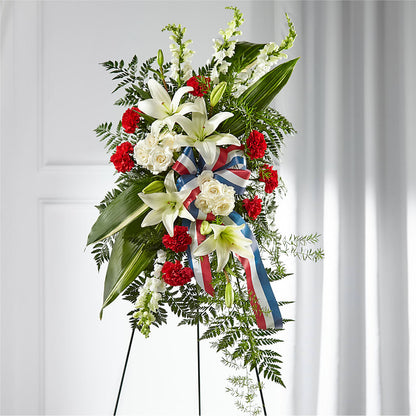 Stars of Life Standing Spray – HUTCHINSON'S FLOWERS INC, Sykesville MD