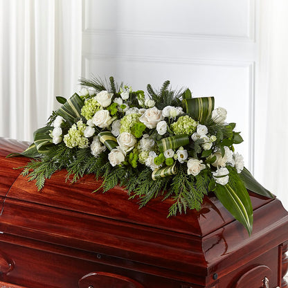 Hopeful Gesture Casket Spray – HUTCHINSON'S FLOWERS INC, Sykesville MD