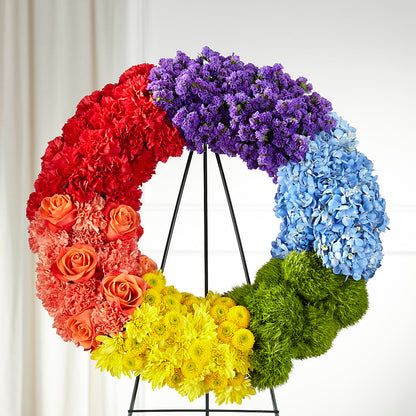 Circle of Love Wreath – HUTCHINSON'S FLOWERS INC, Sykesville MD