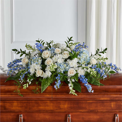 Timeless Essence Casket Spray – HUTCHINSON'S FLOWERS INC, Sykesville MD
