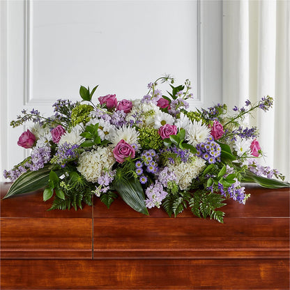 Meadows of Serenity Casket Spray – HUTCHINSON'S FLOWERS INC, Sykesville MD