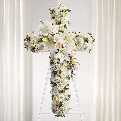 Spiritual Guidance Standing Spray – HUTCHINSON'S FLOWERS INC, Sykesville MD