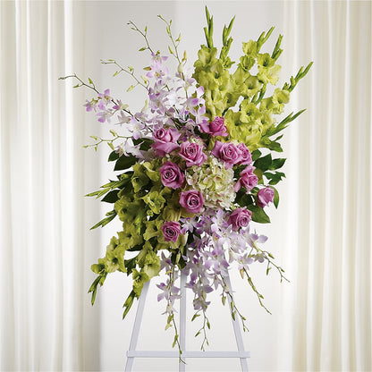 Lasting Legacy Standing Spray – HUTCHINSON'S FLOWERS INC, Sykesville MD