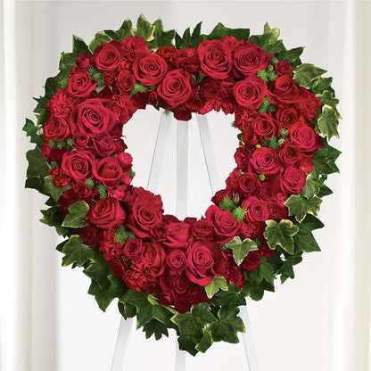 Wholehearted Standing Spray – HUTCHINSON'S FLOWERS INC, Sykesville MD