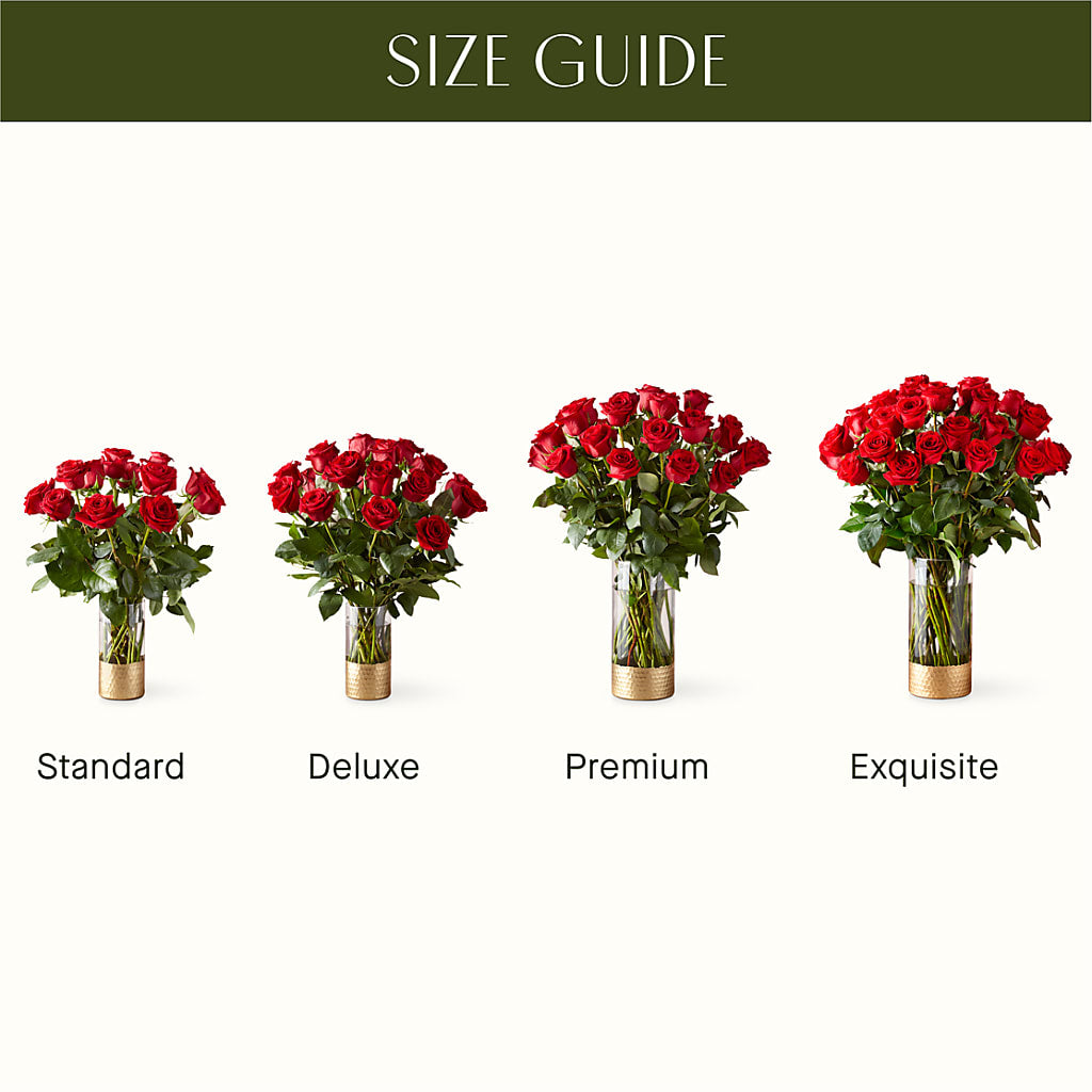Classic Love Red Rose Bouquet – HUTCHINSON'S FLOWERS INC, Sykesville MD