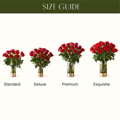 Classic Love Red Rose Bouquet – HUTCHINSON'S FLOWERS INC, Sykesville MD