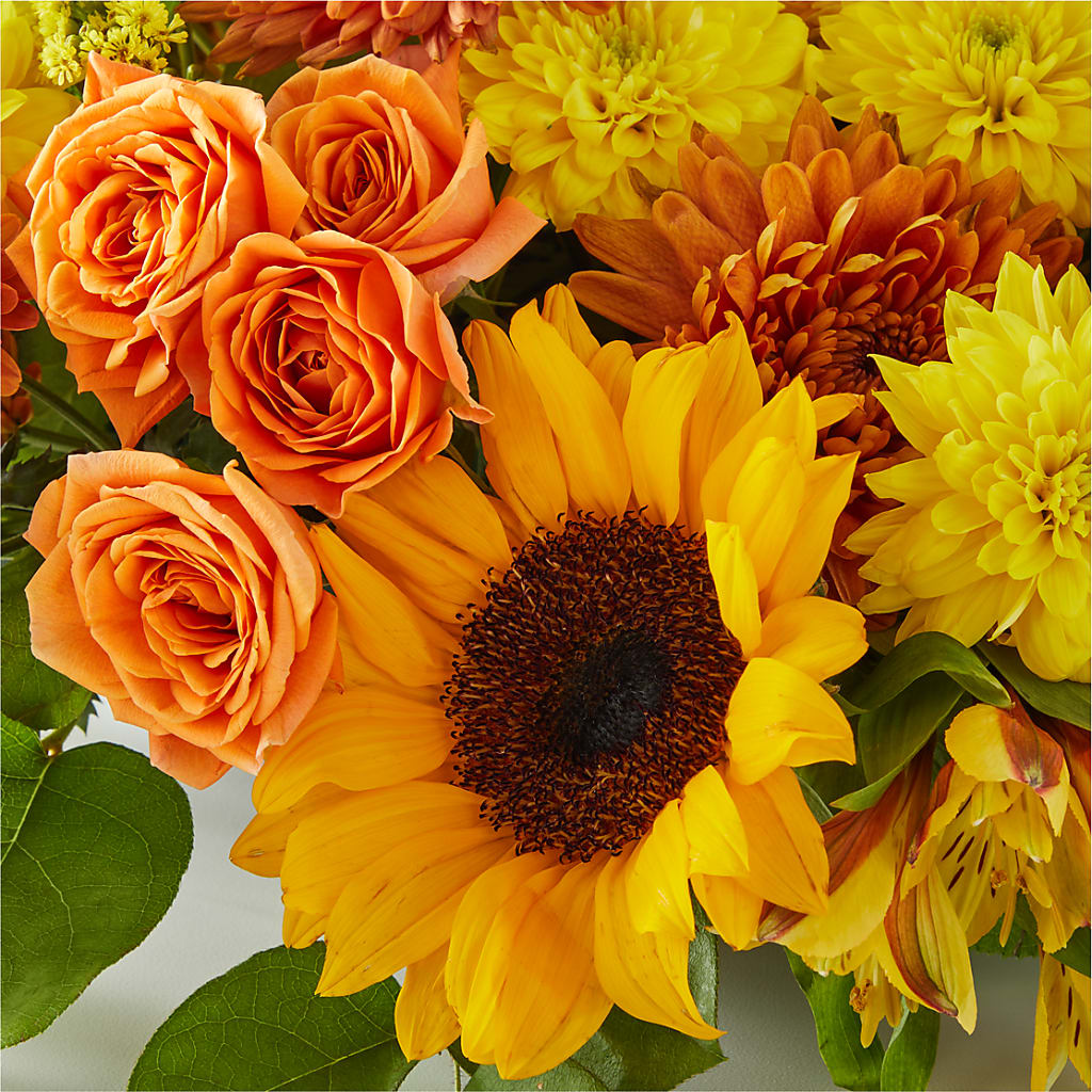 Autumn Harmony Centerpiece – HUTCHINSON'S FLOWERS INC, Sykesville MD