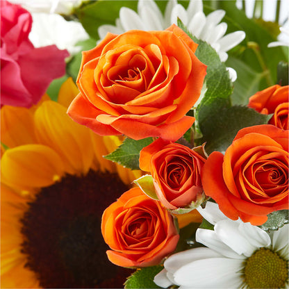 Sun-drenched Blooms Bouquet – HUTCHINSON'S FLOWERS INC, Sykesville MD