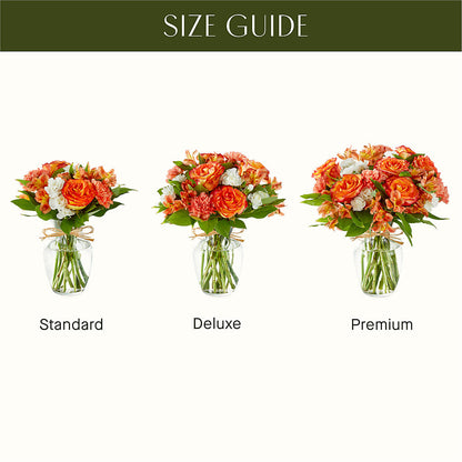 Apricot Glow Bouquet – HUTCHINSON'S FLOWERS INC, Sykesville MD