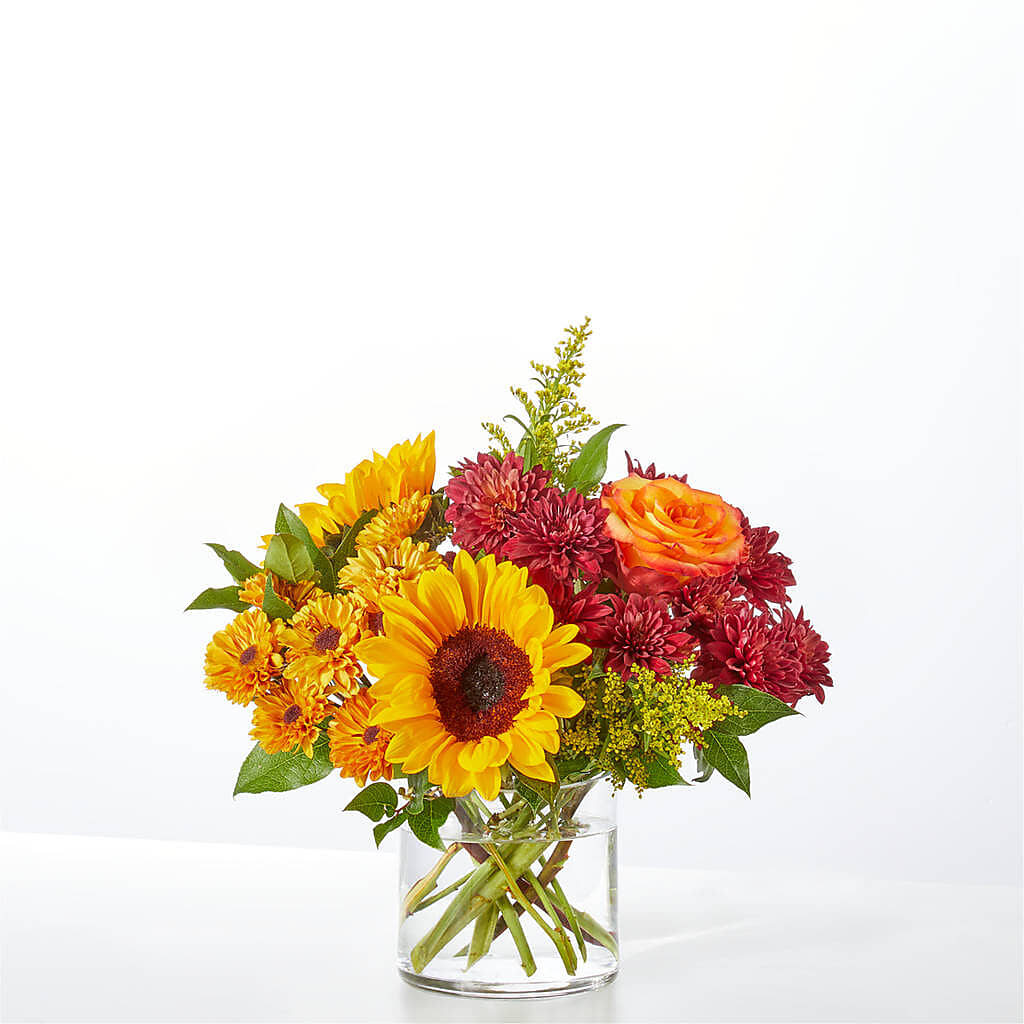 Flannel Scarf Bouquet – HUTCHINSON'S FLOWERS INC, Sykesville MD