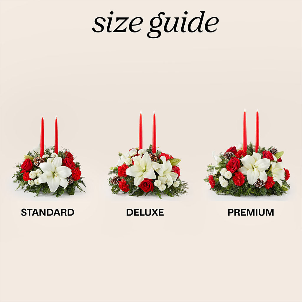 Seasonal Festivities Centerpiece – HUTCHINSON'S FLOWERS INC, Sykesville MD