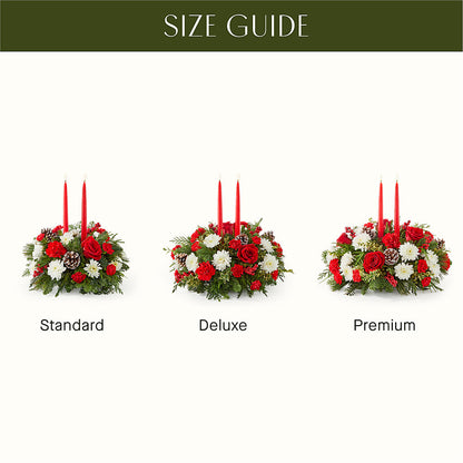 Holiday Soiree Centerpiece – HUTCHINSON'S FLOWERS INC, Sykesville MD