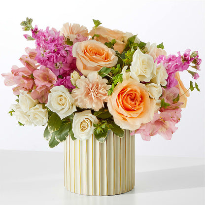 Paradise Bouquet with Ivory Vase – HUTCHINSON'S FLOWERS INC, Sykesville MD