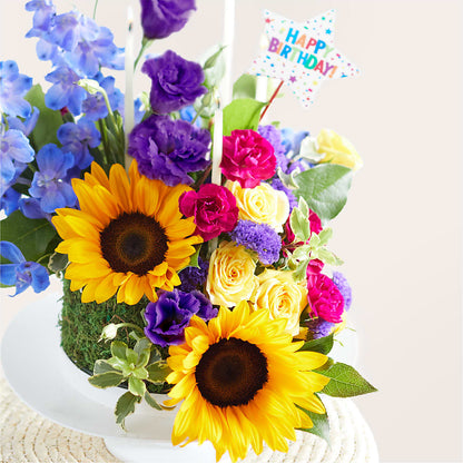 Star of the Day Floral Cake – HUTCHINSON'S FLOWERS INC, Sykesville MD