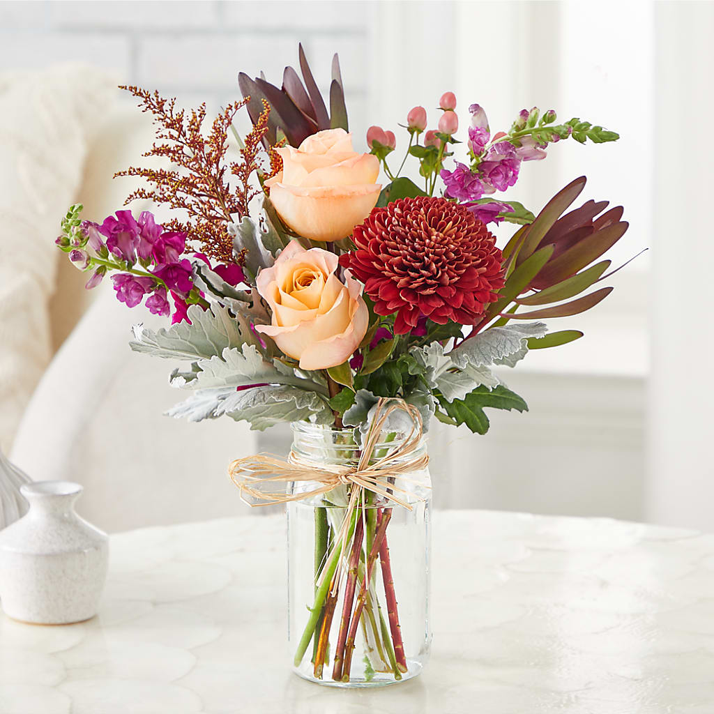 Moody Hues Bouquet – HUTCHINSON'S FLOWERS INC, Sykesville MD