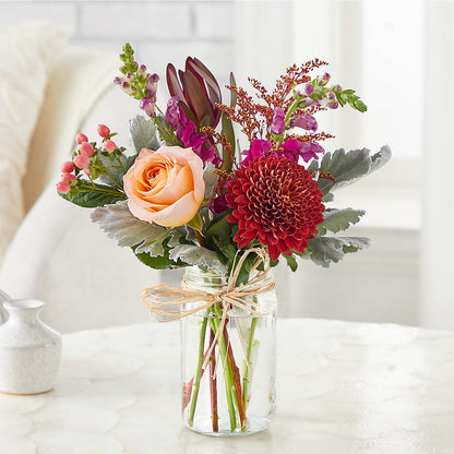 Moody Hues Bouquet – HUTCHINSON'S FLOWERS INC, Sykesville MD