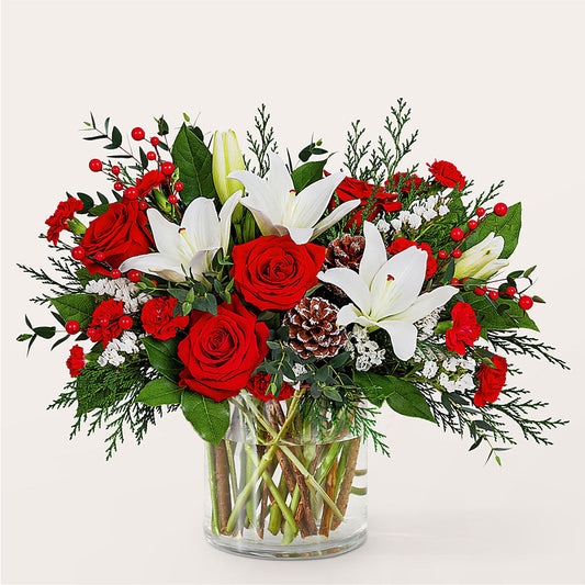 Best in Snow Bouquet – HUTCHINSON'S FLOWERS INC, Sykesville MD