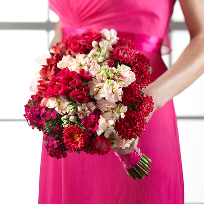 Pink Effervescence Bouquet – HUTCHINSON'S FLOWERS INC, Sykesville MD