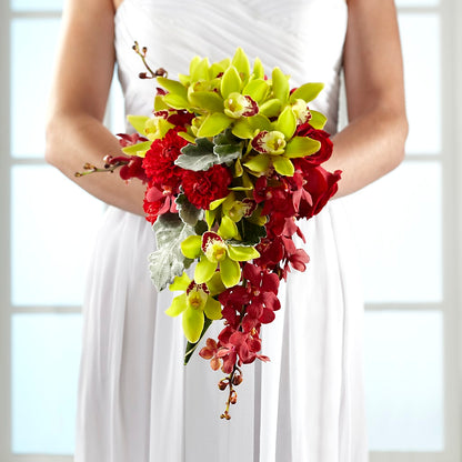 Elegant Orchid Bouquet – HUTCHINSON'S FLOWERS INC, Sykesville MD