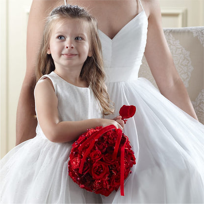 Pure at Heart Flower Girl Arrangement – HUTCHINSON'S FLOWERS INC, Sykesville MD