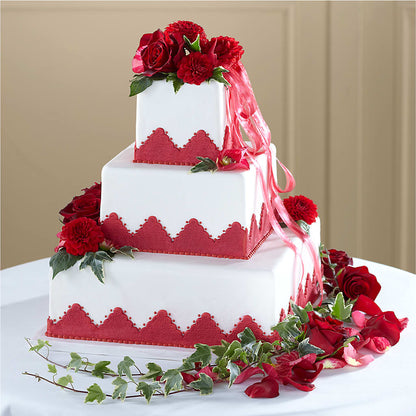 Forever Happiness Cake Decor – HUTCHINSON'S FLOWERS INC, Sykesville MD